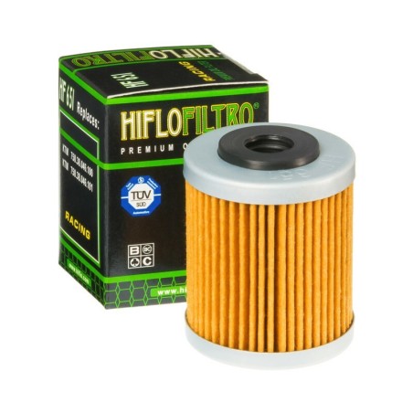 FILTRE A HUILE HIFLOFILTRO HF651