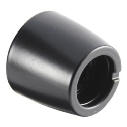 EMBOUTS DE GUIDON ALU LIGHTECH SERIE 400 NOIR
