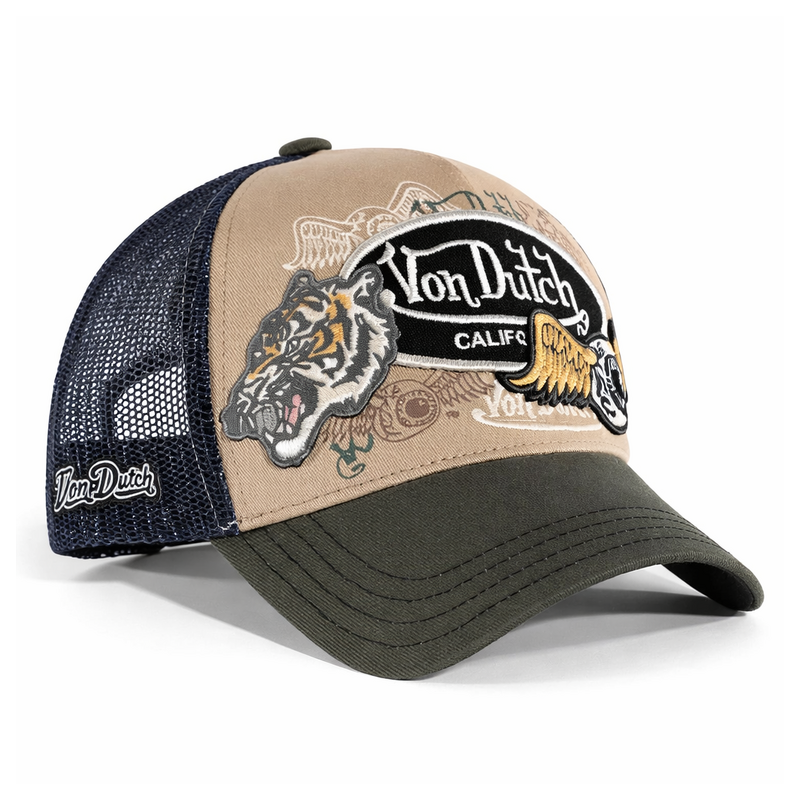 CASQUETTE VON DUTCH PATCHES N° 7