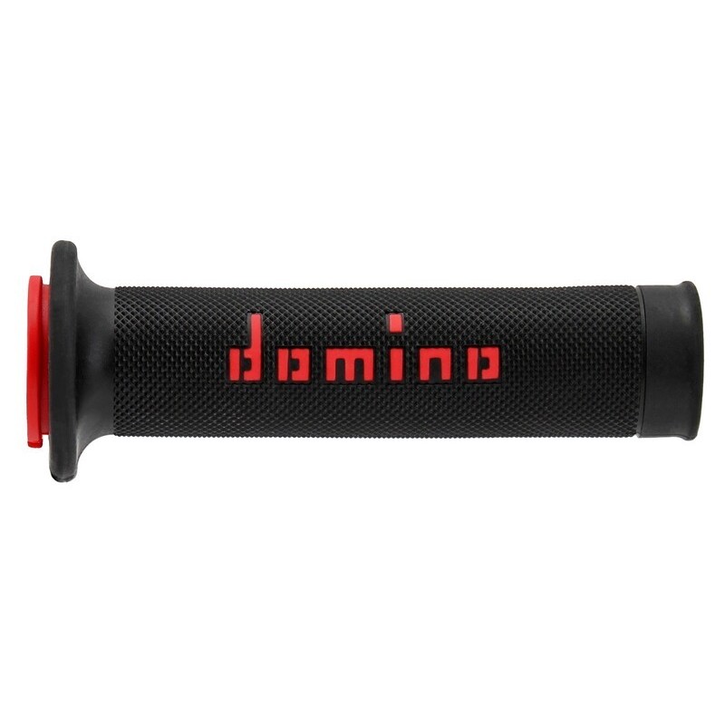 POIGNEES DOMINO A010 NOIR & ROUGE