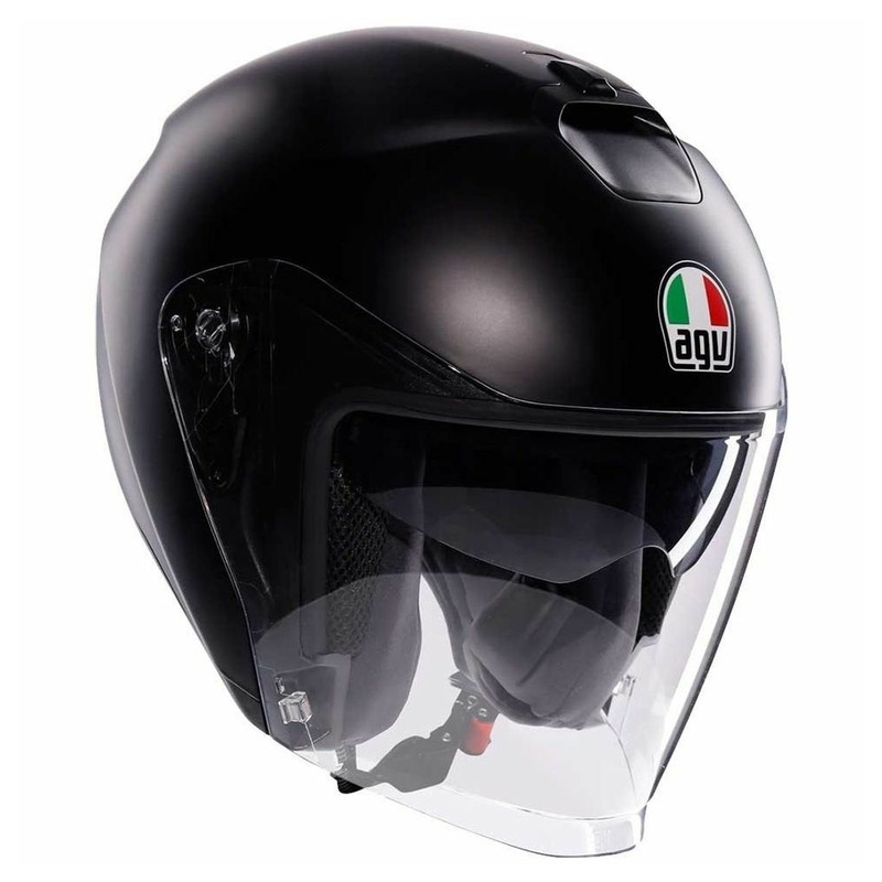 CASQUE AGV IRIDES MONO NOIR MAT