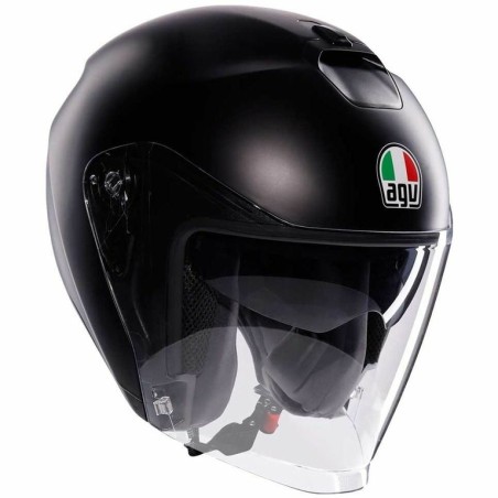 CASQUE AGV IRIDES MONO NOIR MAT