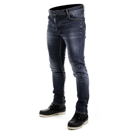 JEAN OVERLAP DEREK BLUE WASH
