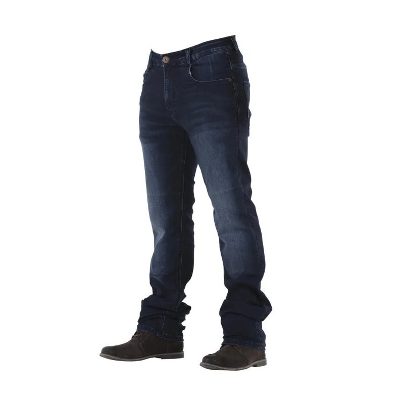 JEAN OVERLAP STREET DARK BLUE