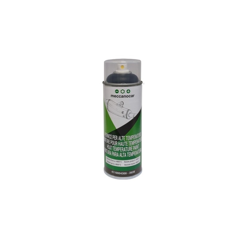 PEINTURE HAUTE TEMPERATURE NOIRE MECCANOCAR