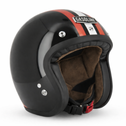 CASQUE GASOLINE S250 NOIR / ROUGE / BLANC