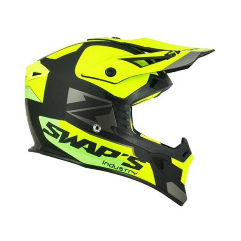 CASQUE SWAP'S BLUR S818 - NOIR & VERT