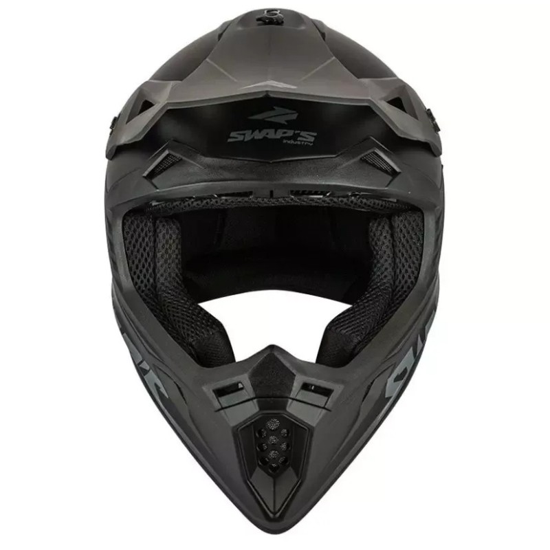 CASQUE SWAP'S BLUR S818 NOIR MAT