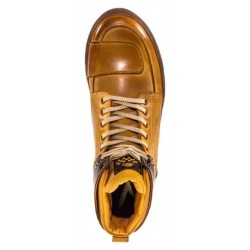 CHAUSSURES MOTO HELSTONS CUIR UTAH PEACH WAXED - Riders34