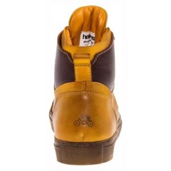 CHAUSSURES MOTO HELSTONS CUIR UTAH PEACH WAXED