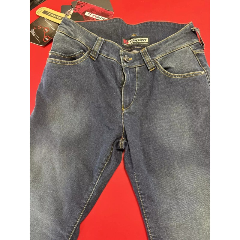 JEAN ESQUAD STRONG BLUE RAW